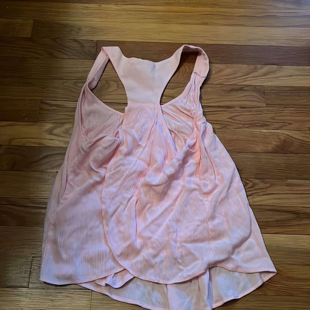 Pink Racerback Tank Top - Picture 2 of 3